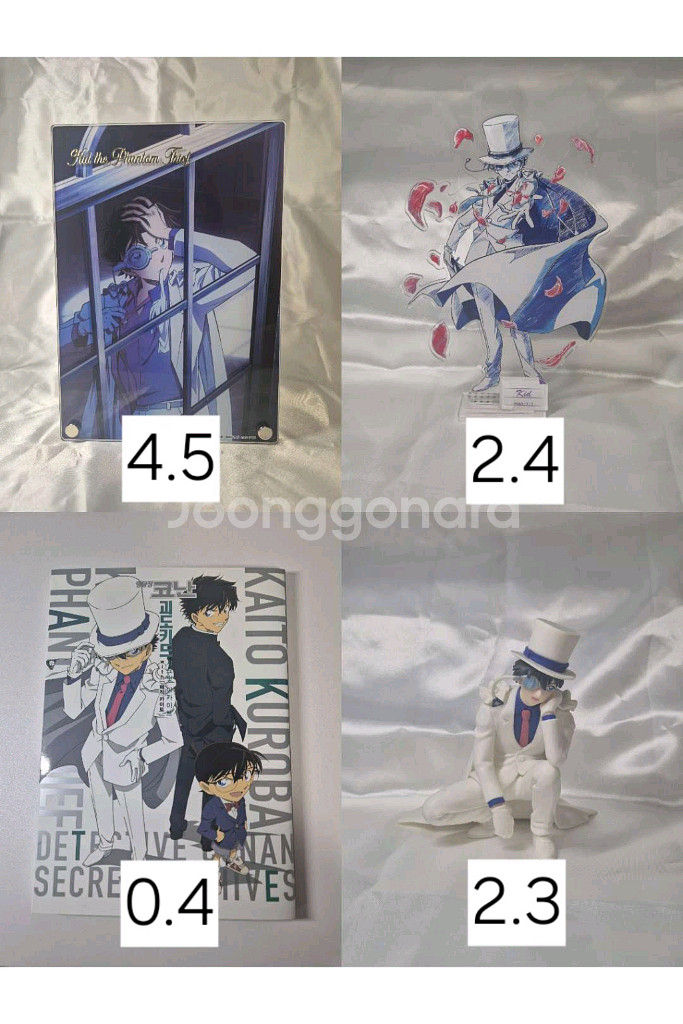명탐정코난 코난 괴도키드 아크릴 피규어 굿즈 양도/판매--0