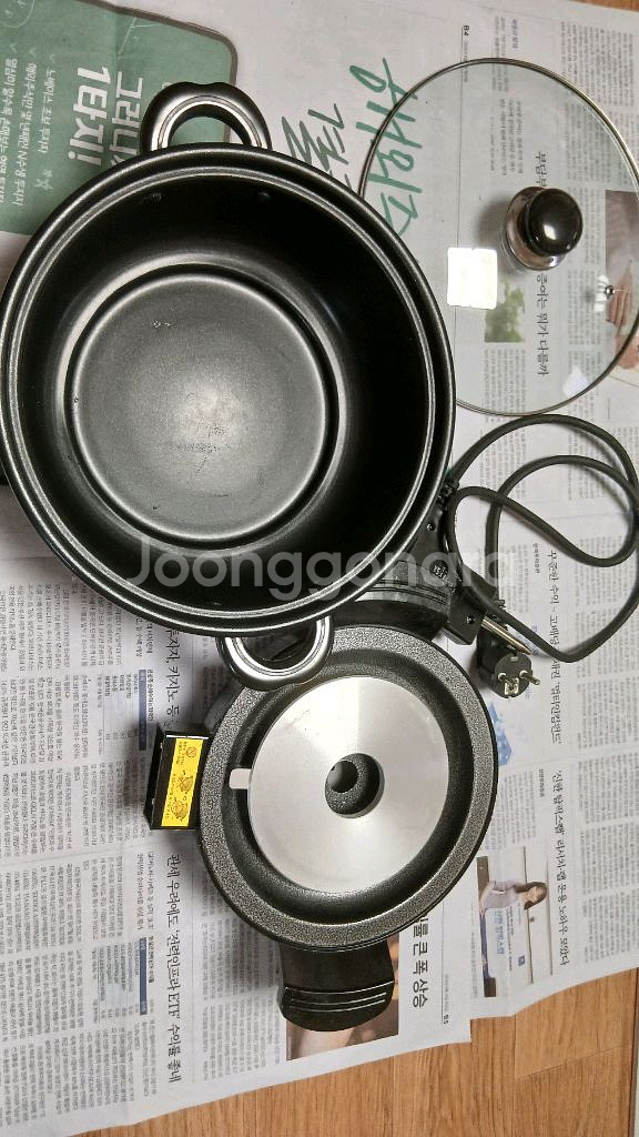 쿠커 핸드 스티머 cd 카세트 플레이어--1