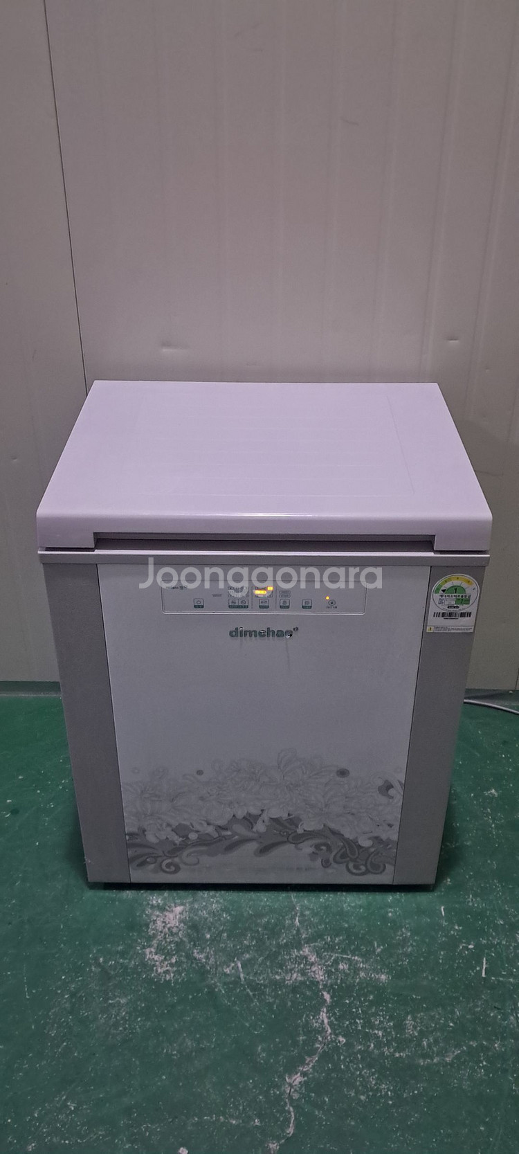 1575 딤채 120L 뚜껑형김치냉장고(화이트)--3