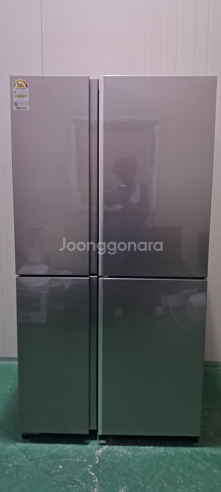 1576 삼성 811L 3도어양문형냉장고(푸드쇼케이스)--0