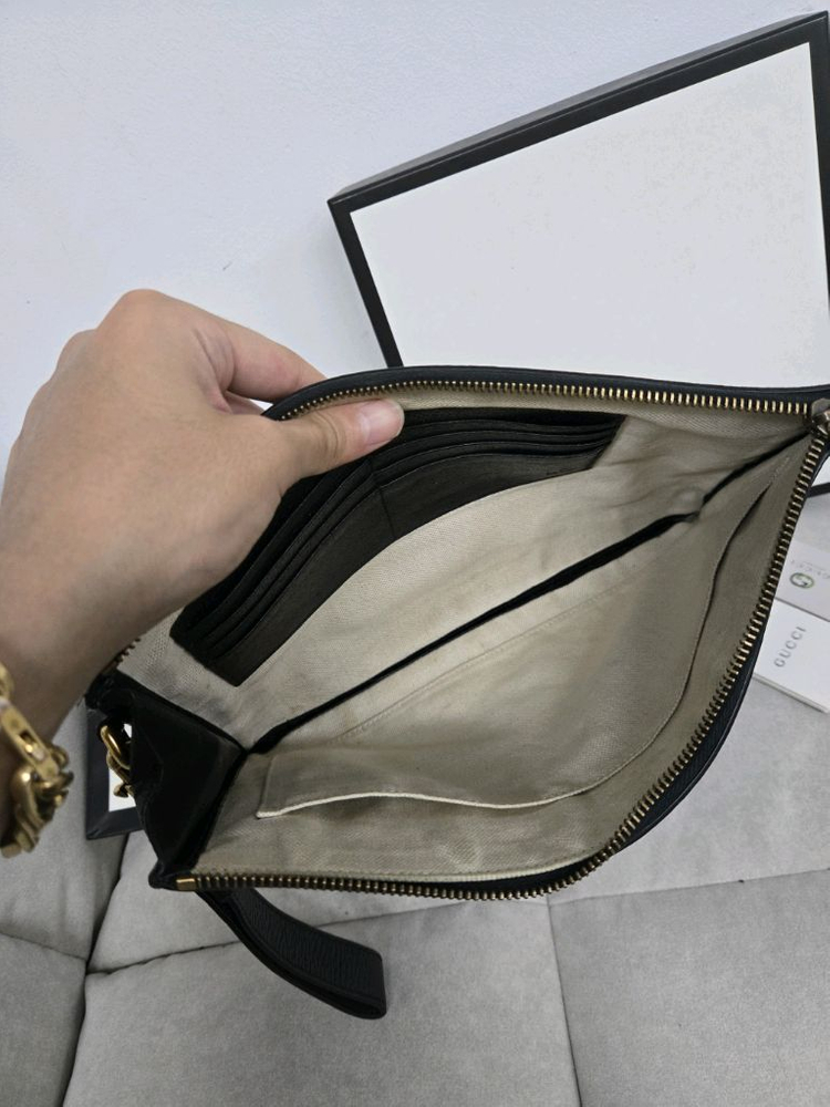 [A급컨디션]구찌 애니멀 클러치백--4