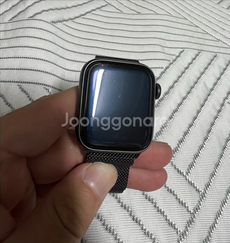 애플워치 se 40mm 스페이스그레이 밀레니즈루프--3