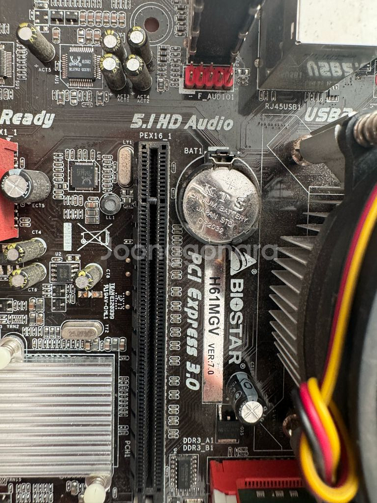 i5-3470/h61m/ddr3 4g 2개--1