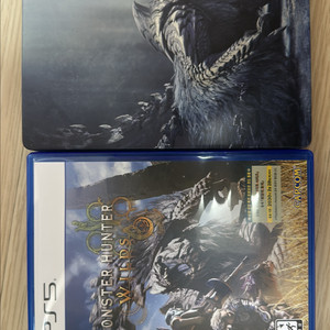 [PS5]몬스터헌터 와일즈+스틸북 포함 팝니다
