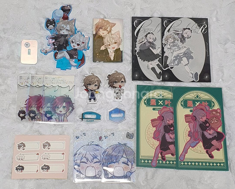 니지산지 쿠로노와 쿠즈하 카나에 하윤 굿즈--0