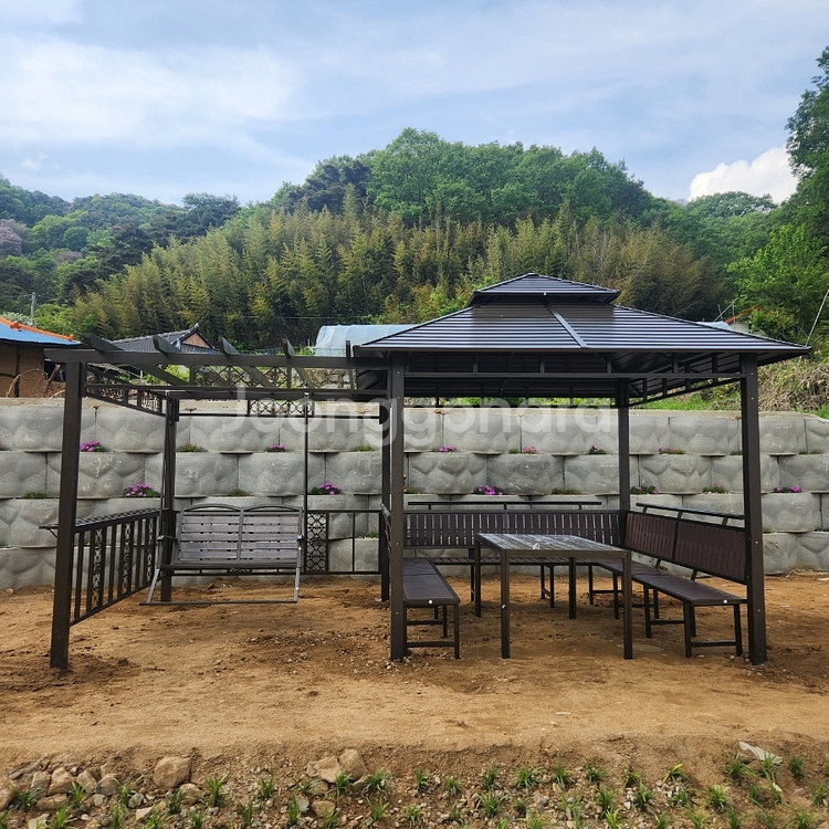 그네와파고라 3x5m 새상품 전국 무료설치--4