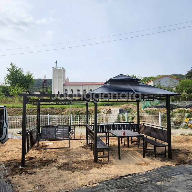 그네와파고라 3x5m 새상품 전국 무료설치--5