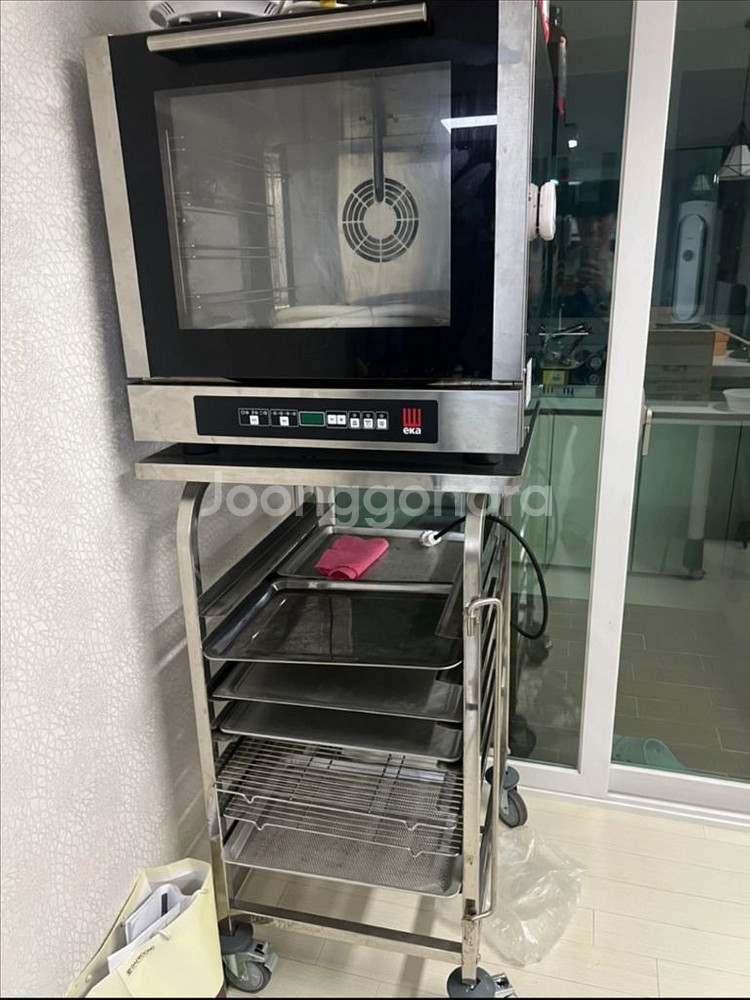 에카오븐 + 8단렉 팝니다.--0