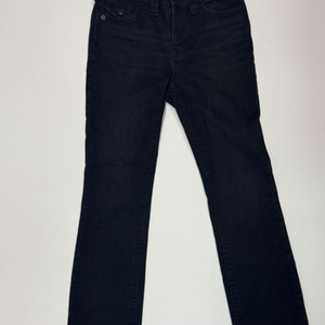 여성 트루릴리전 블랙 데님팬츠