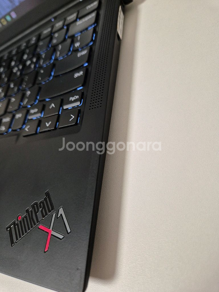 씽크패드 x1 카본 9세대 i7-11 32GB RAM--4