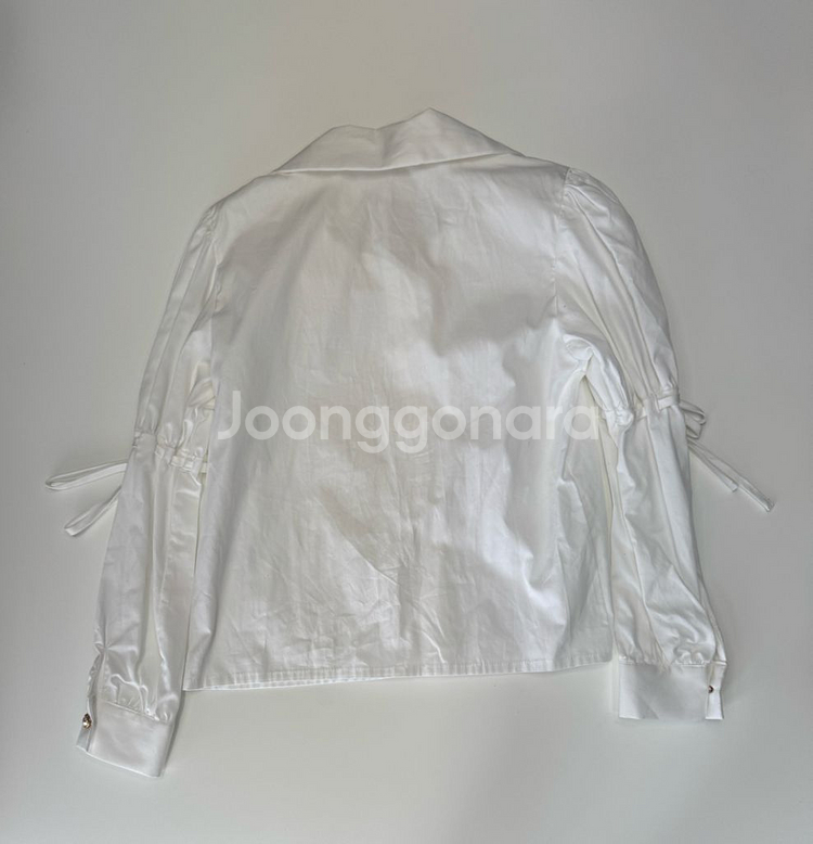 <새상품> 여성 시눈 화이트 셔츠 블라우스--1