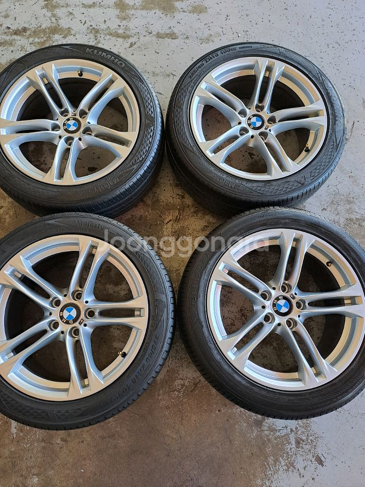 bmw 5시리즈 f10 18인치휠타이어 613m 정품휠--0