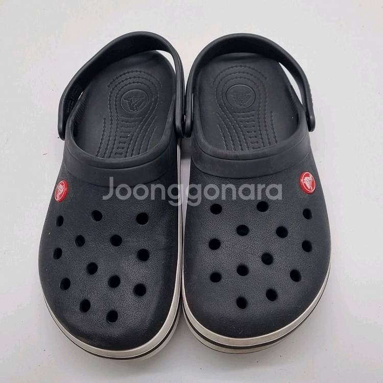 크록스 남성샌들260.--1