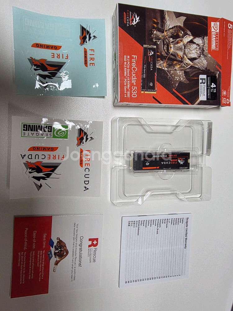 SEAGATE FIRECUDA 530 M.2 4TB--0