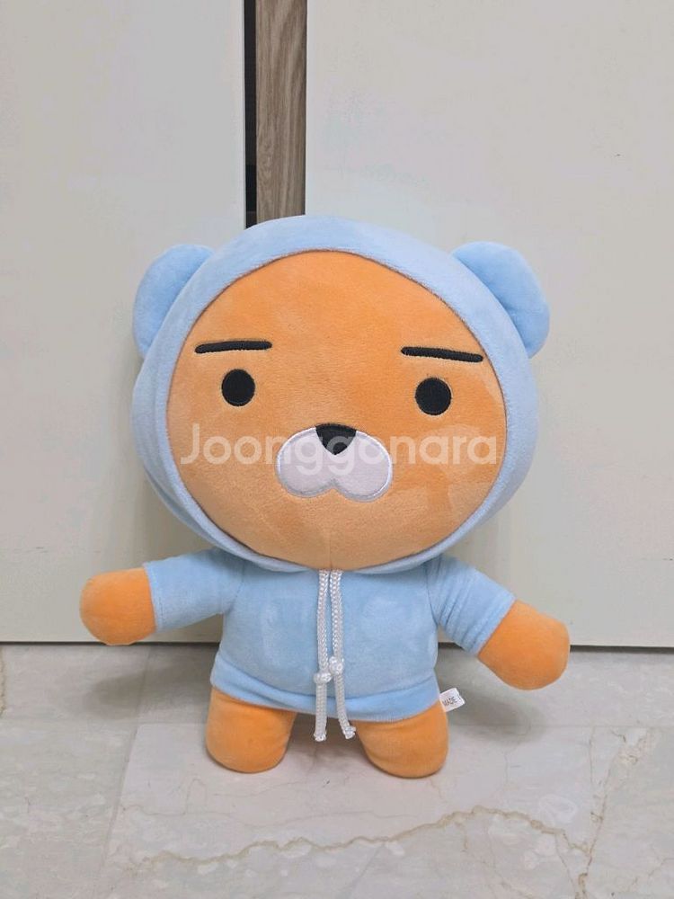 카카오프렌즈 후드 라이언 인형--0