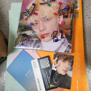 투바투 투마로우바이투게더 txt 친필 사인 앨범