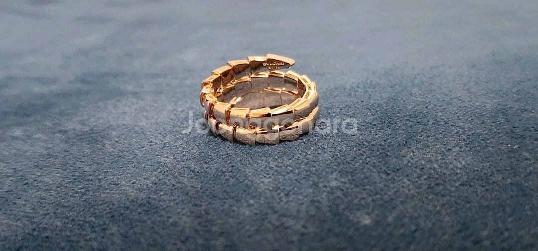 18k 로즈골드 색상 세르 바이퍼링--5