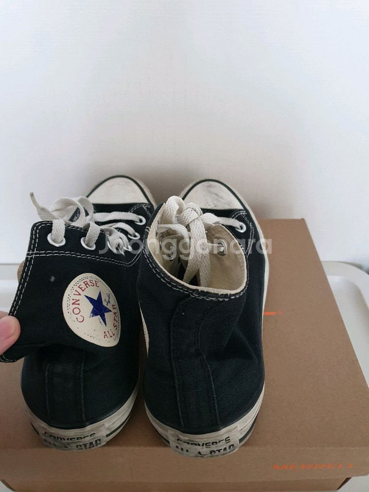 컨버스 올스타 하이 척테일러 블랙 245--3