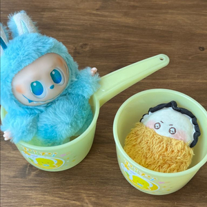 [고전문구] 영아트 피피 손잡이바가지 인형보관 (미개봉