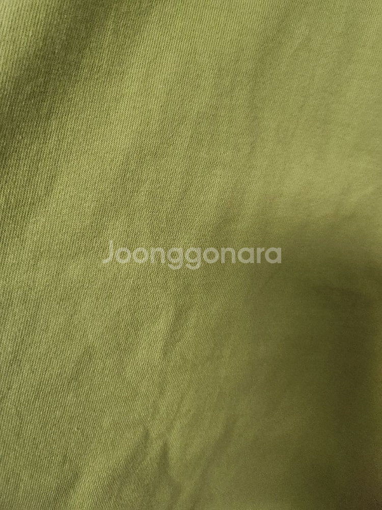 파스텔연두 반팔 티셔츠--1