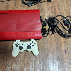ps3 플스3 4205c 레드 색상 500기가 기본셋