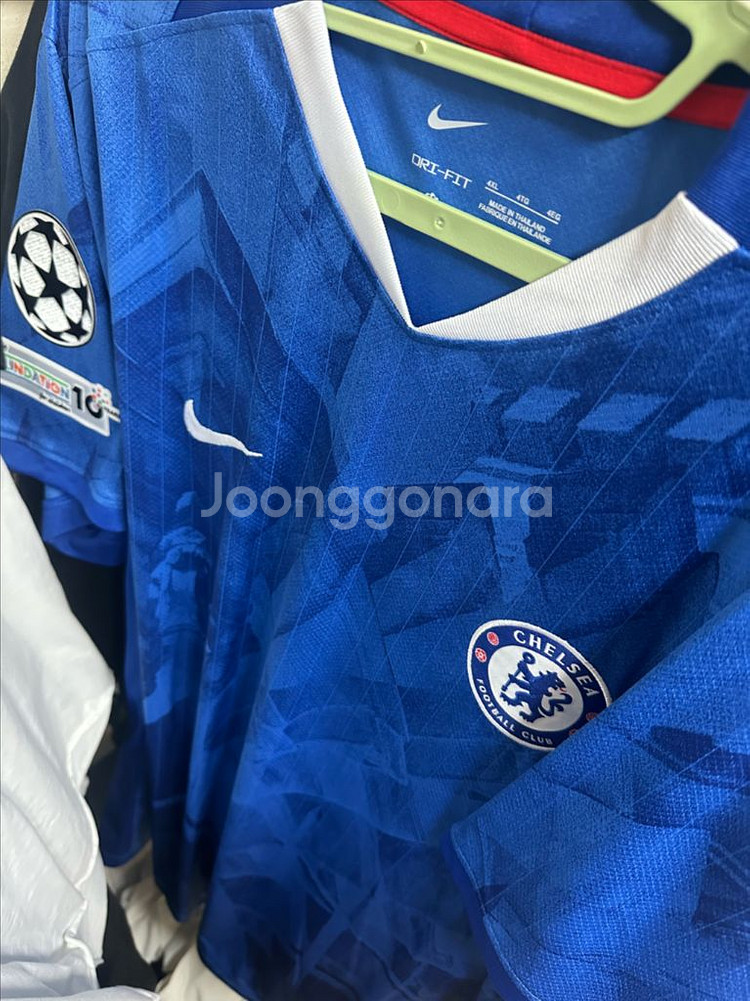 첼시 25/26 홈 유니폼 카이세도,챔스 마킹 4xl--0