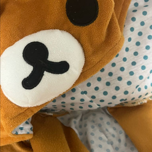 [정품] 고전 리락쿠마 동물 파자마(잠옷)