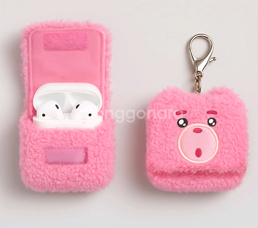 벨리곰 이어폰 파우치 (울먹/초롱/눈웃음) 키링--6