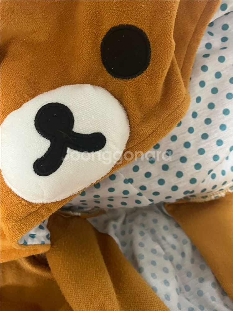 [정품] 고전 리락쿠마 동물 파자마(잠옷)--3