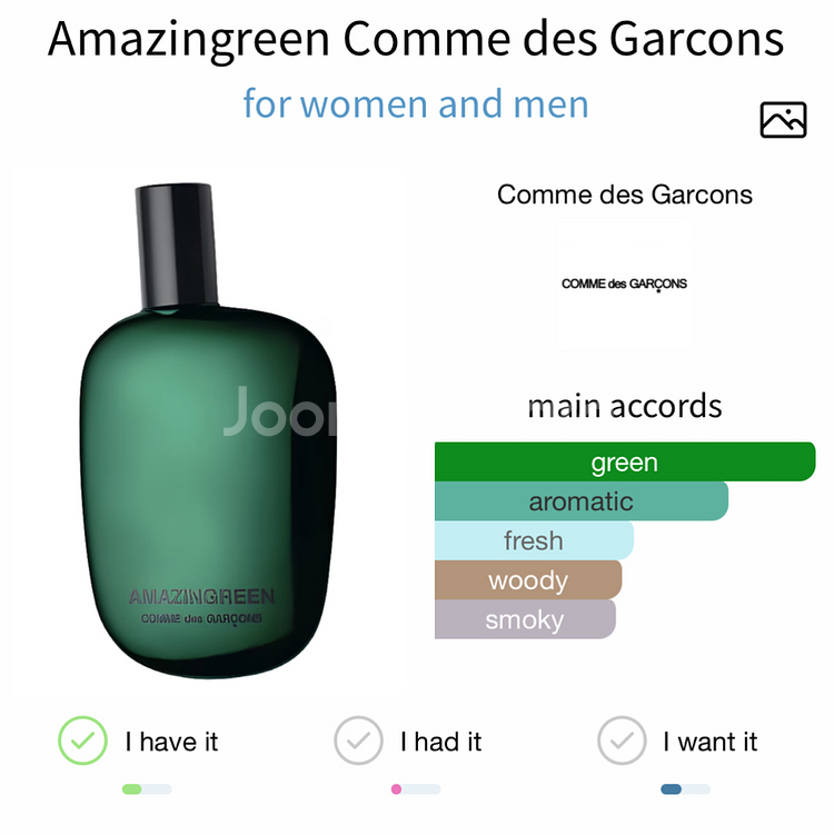 꼼데가르송 어메이징그린 amazingreen edp--2