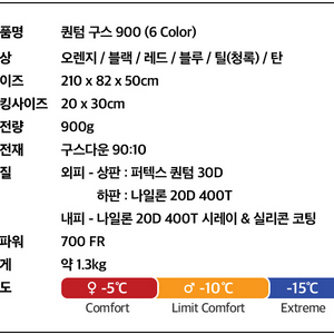 오르지오 퀀텀 구스 900(=베이스 퀀텀 구스 900)