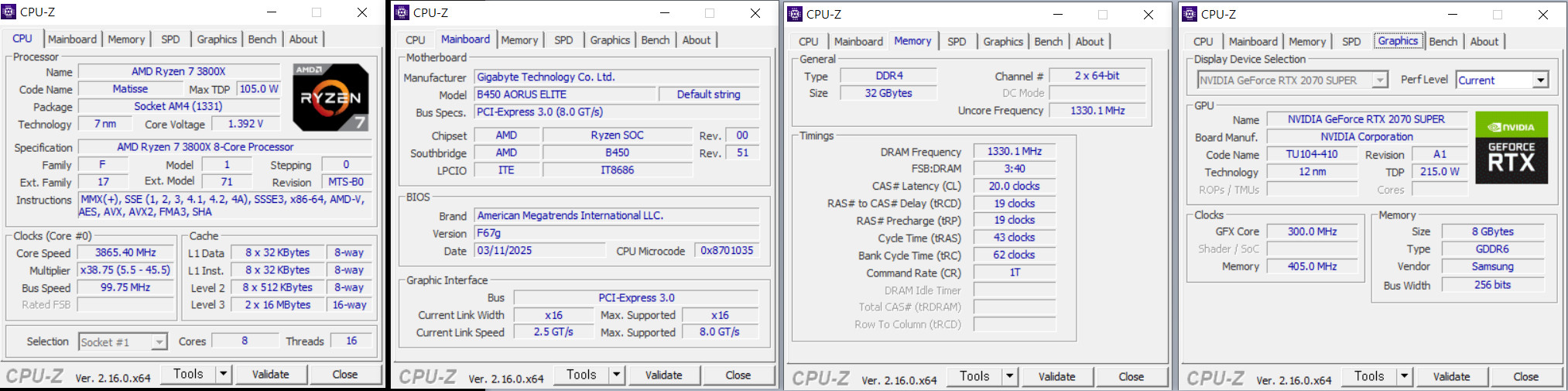 게이밍pc 3800X+RTX2070SUPER--2
