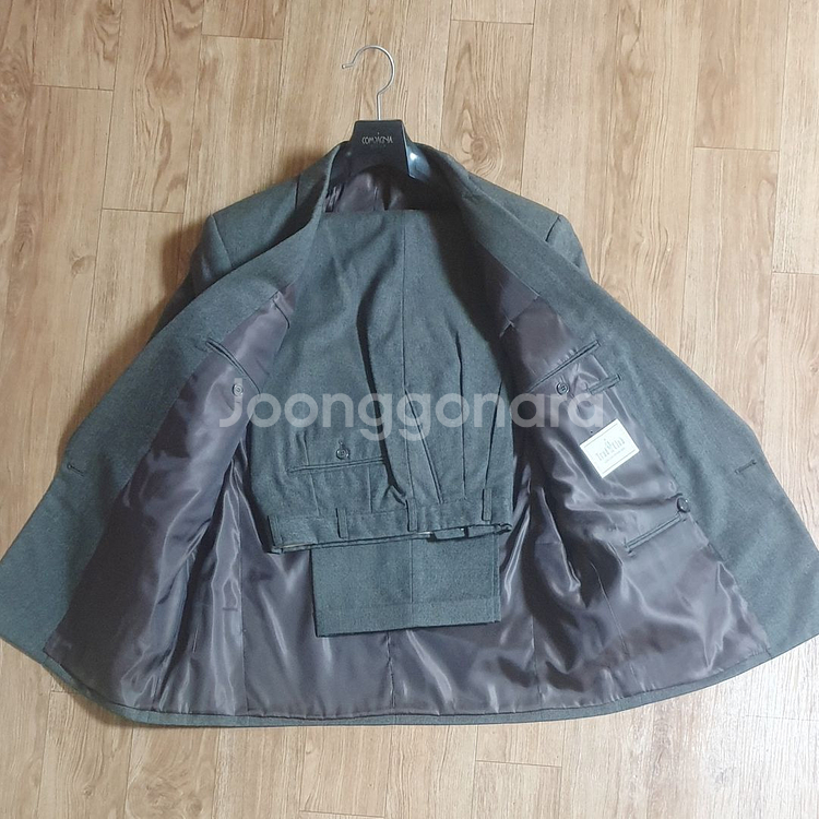 Trad Club 남성 더블 정장 세트 모직 바지 31--1