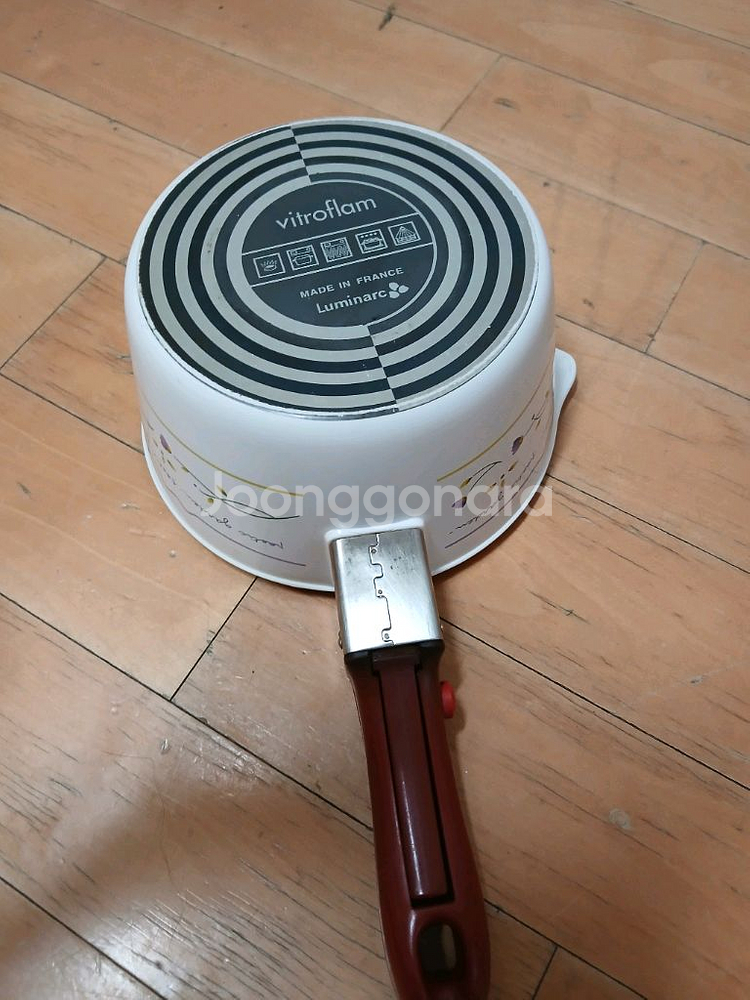 프랑스 루미낙 비트로플램 편수냄비 /16cm--6