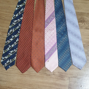 남성 정장 넥타이 모음 (실크, 폴리)