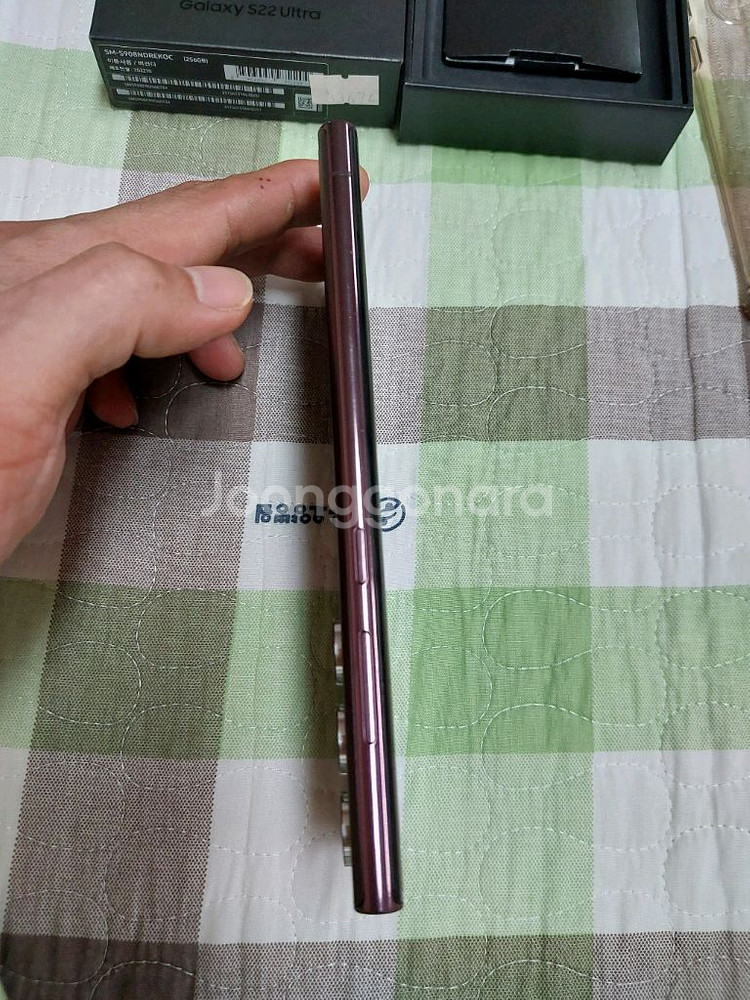 S급 새폰급 ㅡ 갤럭시 S22 울트라 256GB--4
