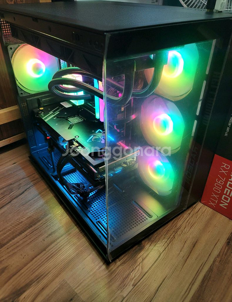 9800x3d b850m 7900xtx 완본체 컴퓨터--1