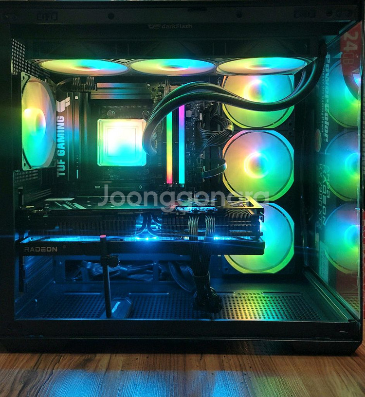 9800x3d b850m 7900xtx 완본체 컴퓨터--0