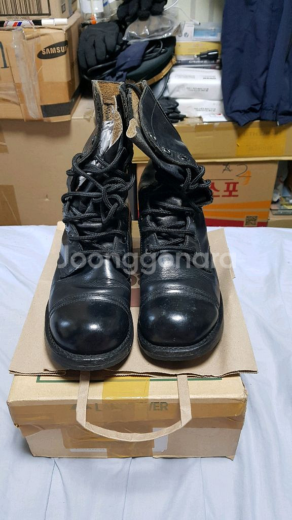 한국군 82년도 전투화 군화 봉합화 252 판매--0