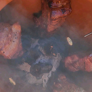 항아리 훈제 바베큐 구이세트