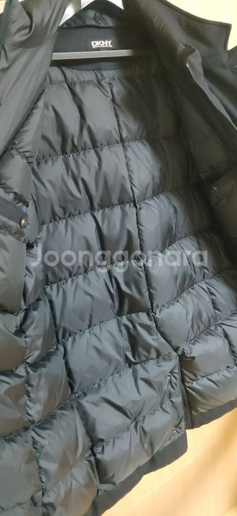 백화점 정품)DKNY 구스다운 패딩코트(100~105)--2