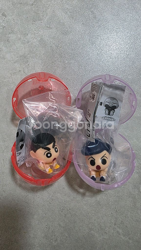 짱구 철수 가챠 피규어 판매--1