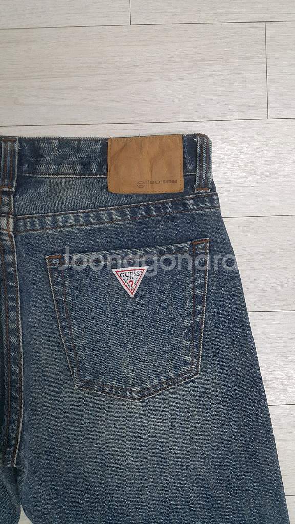 GUESS 워싱청바지 32인치(No.611)드라이완료!--7