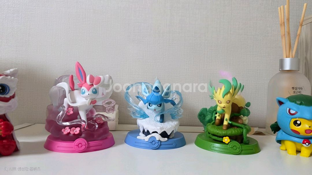 이브이 진화 3종 세트 피규어 판매--0