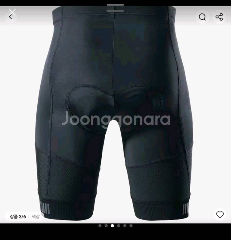 (새상품) 남여 자전거 반바지 져지 L 사이즈--3