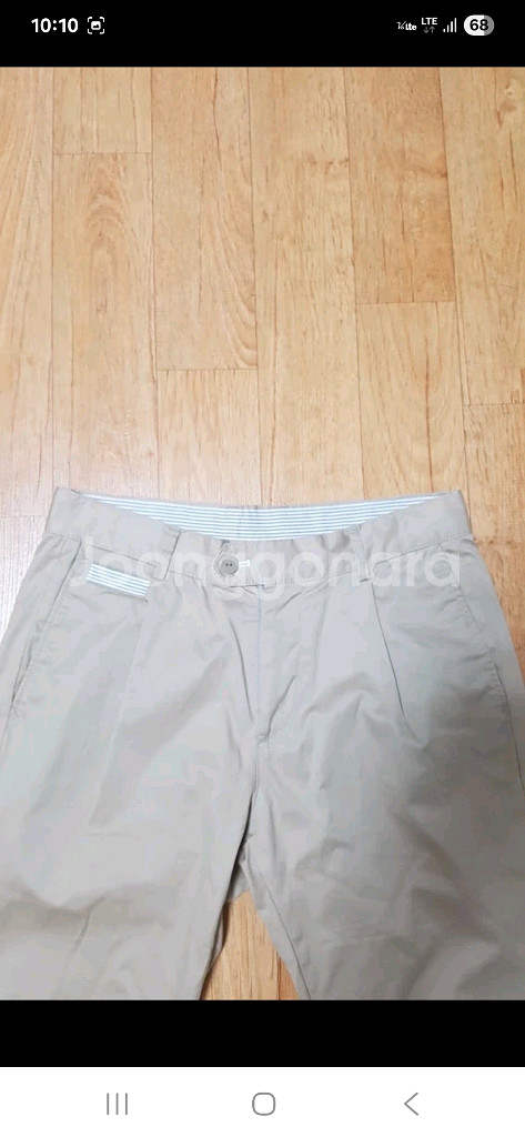 (새상품급) 라코스테 골프 기능성 바지, 허리 31인치--1