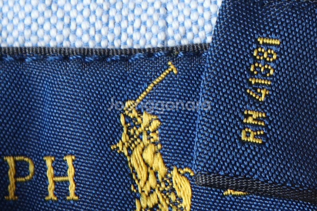 (M-L) 폴로 랄프로렌 반팔셔츠 남방 옥스포드--6