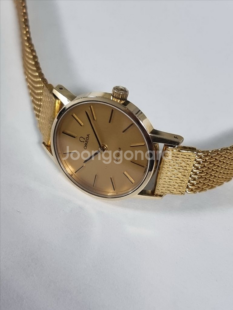 오메가 시계 빈티지 OMEGA 드빌 금장 26미리 스틸--0