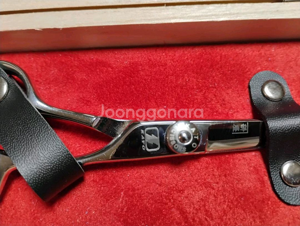 일제 미용가위 전문가용 카토가위 블런트 장가위--4