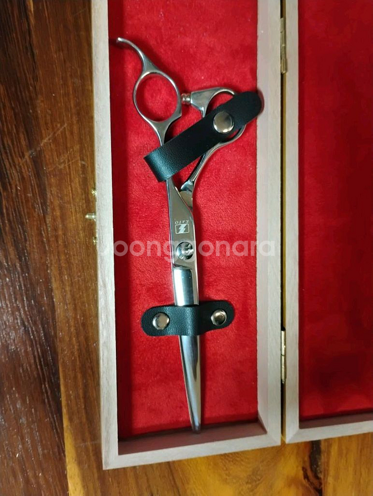 일제 미용가위 전문가용 카토가위 블런트 장가위--2